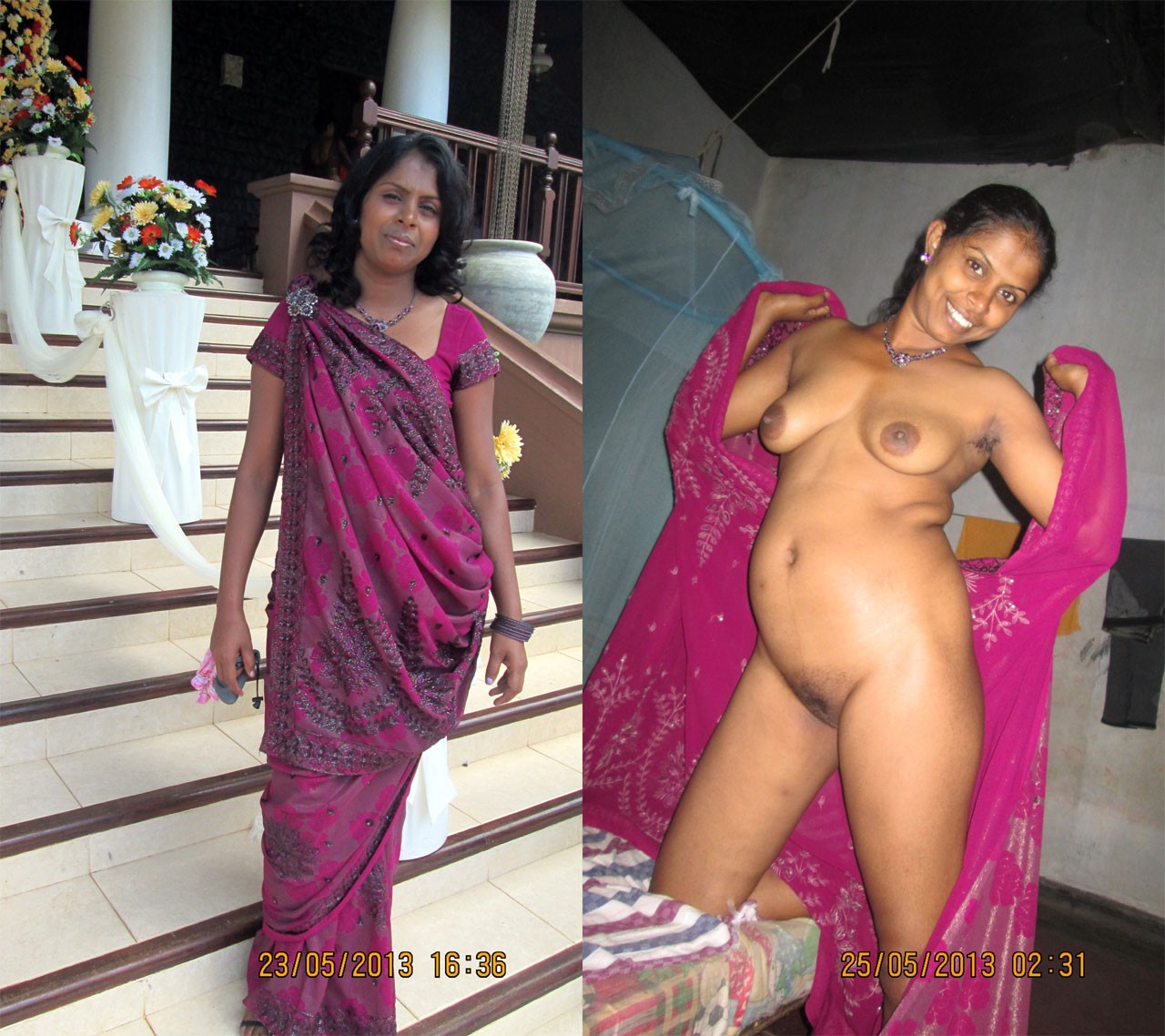 Tamil girls dress change video